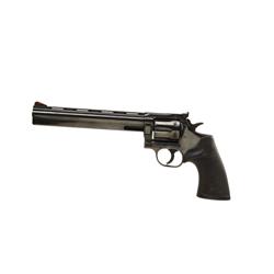 Dan Wesson .357 Magnum SN:142452 Double action 6 shot vent rib revolver. Blued finish, black checker