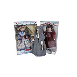 Collection of 3 Boxed Dolls All in original boxes, including Dynasty, Victorian, and Collector's Cho