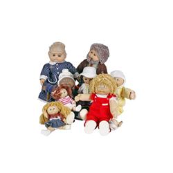Lot of 8 "Cabbage Patch" Dolls