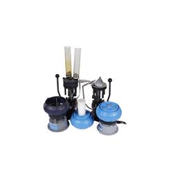 Lot of Reloading Equipment Includes 2 ea:  Ponsness-Warren 10 station reloaders, a Chicago Electric 