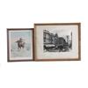 Image 3 : Collection of 6 Prints Including a photograph of the Corner of Fairoaks and Colorado looking east, 1