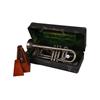Image 1 : Antique Trumpet in Case Made by G G Connlrd Elkhart Ind, includes Seth Thomas tempo keeper.Made by G