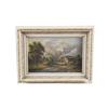 Image 1 : Original Oil on Board Unsigned, depicting Grissmill and Mount Stream, image size is 17 1/2"x12 1/2",