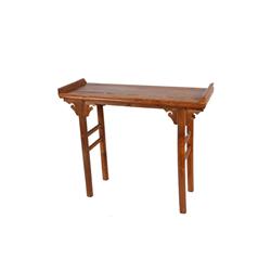Asian Alter Table Measures 33"x39"x13", has heavy cracking and shrinkage.Measures 33"x39"x13", has h