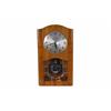 Image 1 : Mauthe Art Deco Wall Clock Cased in beech, beveled glass front, in overall good condition.Cased in b