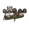 Image 1 : Bonanza Lot of Military Items Including helmets, canteens, and other gear.Including helmets, canteen