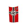 Image 2 : Nazi Lot Includes a large Nazi flag, a small Nazi pennant, and a shadowbox framed Der Fuhrer medal d