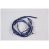 Image 1 : Collection of 4 Strands of Lapis Several different round shapes, all ready for jewelry making.Severa