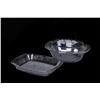Image 1 : Collection of 2 Fantasiaware Crystal 1 smaller casserole dish and 1 larger lidded dish.1 smaller cas
