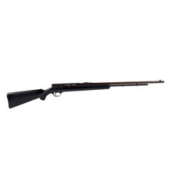 J.C.Higgins Mdl 101.16 Cal .22LR SN:NVSN Semi auto tube magazine .22 rifle. Blued finish, checkered 