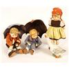 Image 1 : Collection of 3 Hummel Dolls Consisting of the "Umbrella Girl", "Umbrella Boy", and "Goose Girl". Al