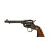 Image 1 : Ruger Single Six Cal .22LR SN:137770 Single action 6 shot revolver. Blued finish, smooth wood grips 