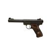 Image 1 : Ruger Mark I Cal .22LR SN:334379 Earlier semi-auto target pistol from about 1965. Blued finish, wood