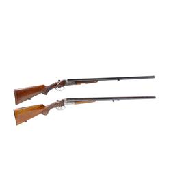 Pair of Spanish Shotguns Unknown 12 ga SN:9085,39372, Nice pair of double barrel shotguns made in Sp