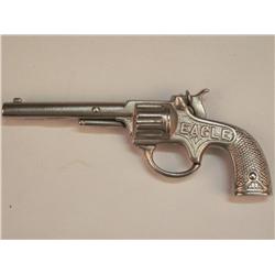 Antique Cap Gun, "Eagle" emblem on one side and Patent June 17, 1892 on the other. It is in excellen