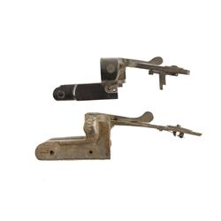 Lot of 2 Steel Shotgun Frames Consists of 2 double barrel shotgun frames, one  Spanish and the other