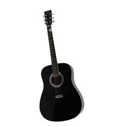 Bentley Black 6 String Dredknot Guitar In overall good condition, shows some wear.In overall good co