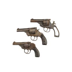 Lot of Top Break Revolvers SN:091800/203590/507, 2 ea Harrington & Richardson .38 S&W chambered 6 sh