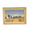 Image 1 : Original Oil on Canvas Signed Bernard Signed lower right hand corner, depicting a landscape scene wi