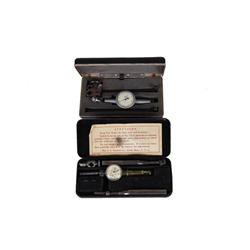 Lot of 2 Gunsmith Dial Indicator Tools One by Starrett and one from Mitutoyo.One by Starrett and one