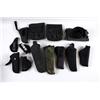 Bonanza Lot of Nylon Holsters 10 holsters, 1 belt, and 2 magazine holders.10 holsters, 1 belt, and 2