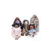 Collection of Ethnic Dolls Including Hawaiian, Eskimo, and African American.Including Hawaiian, Eski
