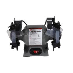 ACE 6" Dual Light Grinder Two 6x3/4 wheels, 1/2" arbor, 3450 no-load RPM, very good condition.Two 6x