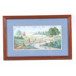 Collection of 7 Country Prints