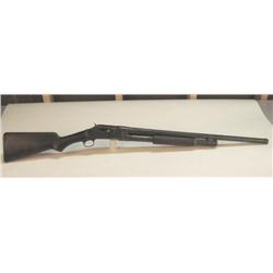 Winchester Mdl 97 Pump 12 ga SN:700429 		Pump shotgun, BBL reduced to 25", fair to good overall, goo