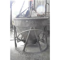 Concrete 1.5 Yard Hopper