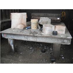 Steel 145"x96" Work Table