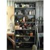 Image 1 : Metal Shelf w/ Parts & Tools