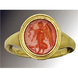83: A Roman Carnelian Ringstone Ring