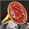Image 1 : 94: A Roman Jasper Intaglio Ring Stone of Serapis