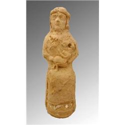 102B: A Mesopotamian / Babylonian Seated Goddess