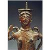 Image 3 : 104: A Persian Bronze Goddess Form Kohl Vessel