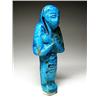 Image 3 : An Egyptian Brilliant Blue Ushabti for Tashedkhons