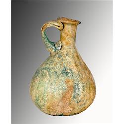 A Roman Glass Sprinkler Flask / Pitcher