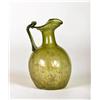 Image 1 : A Roman Green Glass Single-Handled Pitcher