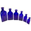 Image 1 : Owl Poison Cobalt Bottles