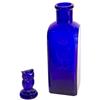 Image 1 : Owl Poison Cobalt Bottles