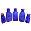 Image 1 : Owl Poison Cobalt Bottles