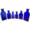 Image 1 : Owl Poison Cobalt Bottles