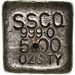 c1900 - Silver Ingot