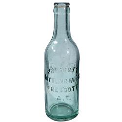 AZ - Prescott,c1910 - Prescott Bottling Works Bottle *Territorial*