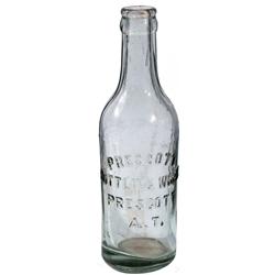 AZ - Prescott,c1908 - Prescott Bottling Works Bottle *Territorial*