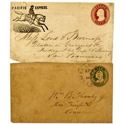 CA - 1857 - Gold Rush Covers - Clint Maish Collection