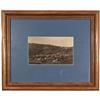 Image 1 : CA - Bodie,Mono County - c1890 - Bodie Birdseye View Photograph, Framed