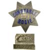 Image 1 : CA - Bodie,Mono County - c1926 - Bodie Constable Badge