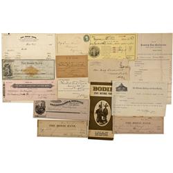 CA - Bodie,Mono County - Bodie Ephemera